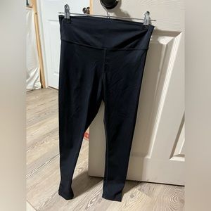 Zyia Active Black Brilliant Scrunchy What Hi-Rise 7/8 24" Leggings SIZE 6-8